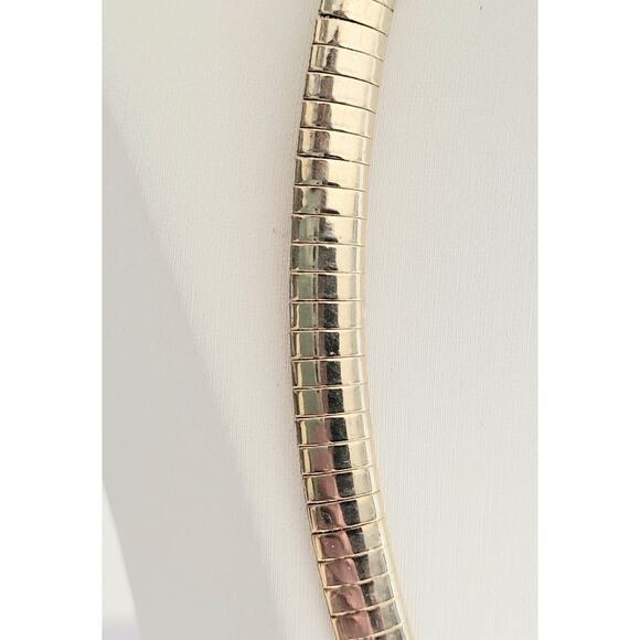 Omega Necklace Vintage 6mm Foldover Clasp Fooled the Jeweler - Picture 3 of 7